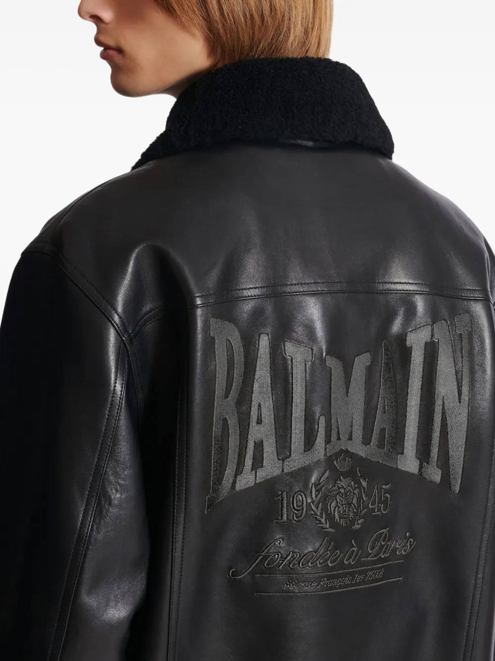 Balmain Jack met zakdetail Zwart