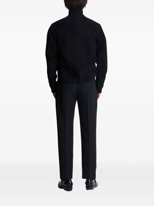 Balmain スエード ジャケット | ブラック | FARFETCH JP