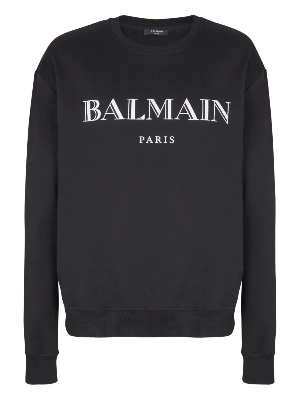 Balmain Sweater met logoprint Zwart