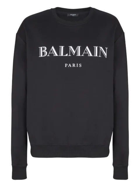 Balmain logo-print sweatshirt