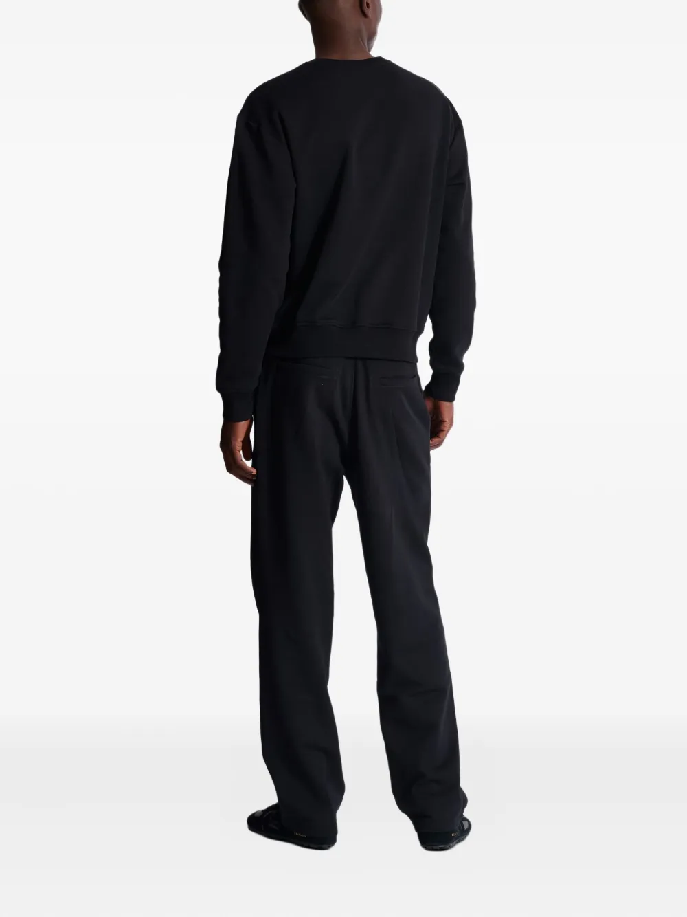 Balmain Sweater met logoprint Zwart
