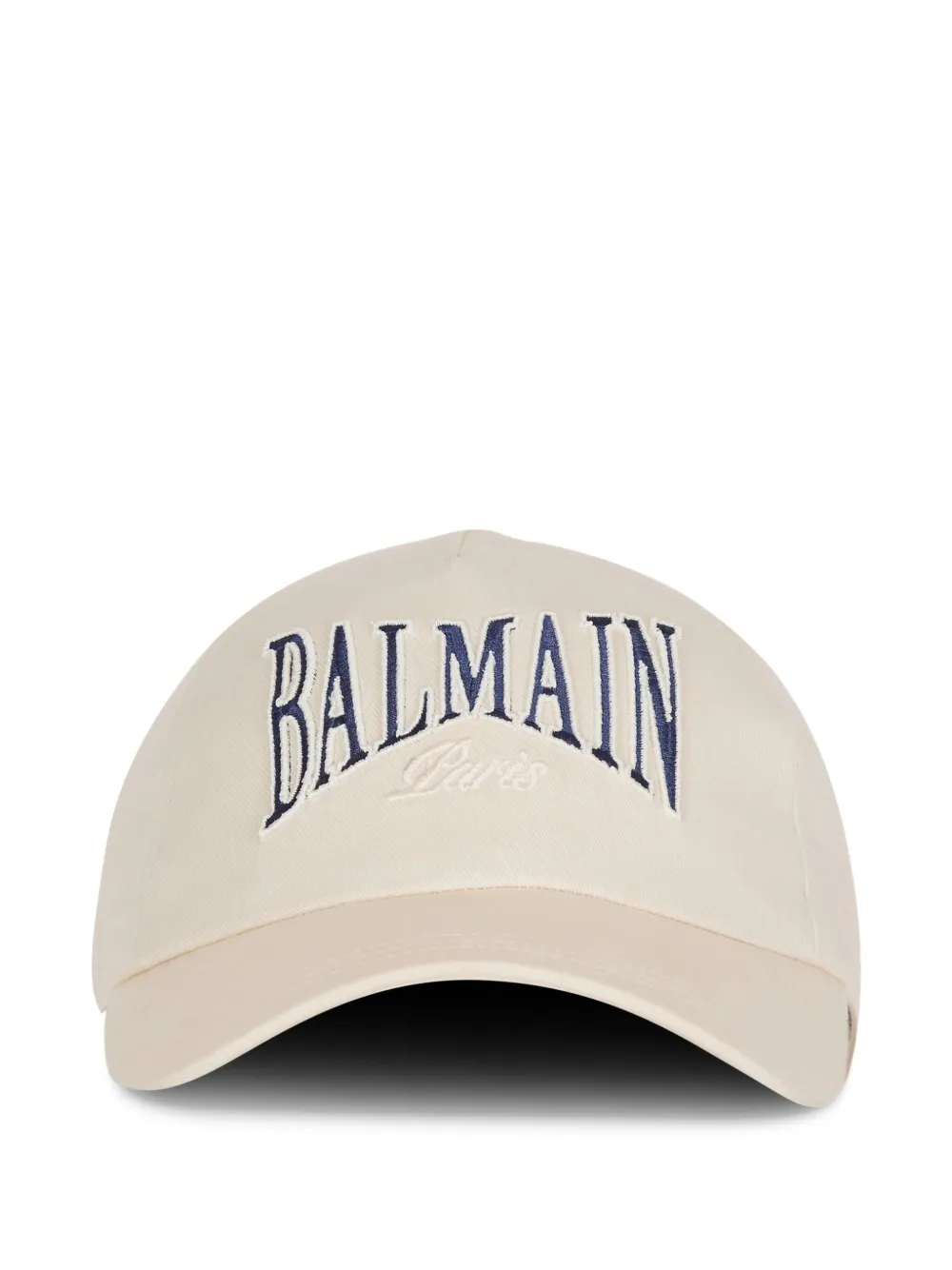 Balmain embroidered-logo baseball cap | Neutrals | Image 1