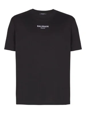 BALMAIN ロゴプリント 半袖Tシャツ　レア BALMAIN（バルマン） メンズ Tシャツ XL ホワイト 白 BA12532 半袖