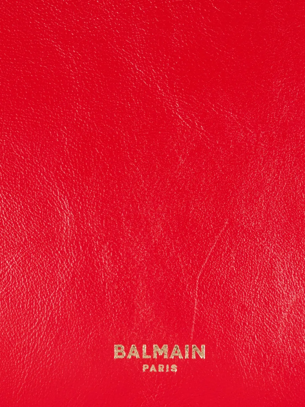 Balmain Shuffle medium schoudertas met ceintuur Rood