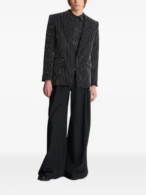 【BALMAIN】 バルマン ストライプパンツ スーツ フランス製 O1012 BALMAIN（バルマン）メンズ - FARFETCH