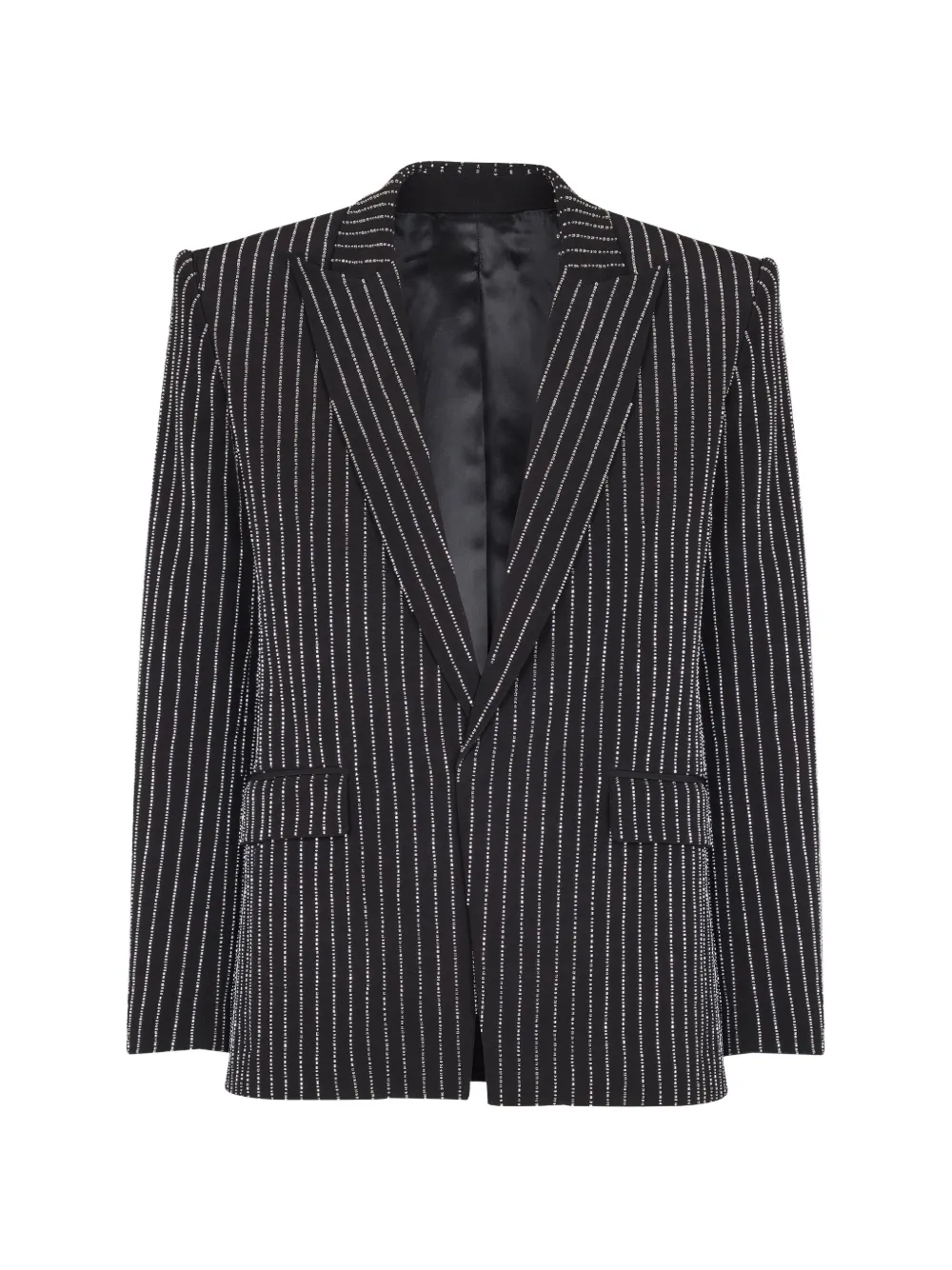Balmain Giacca con bottone singolo - Nero