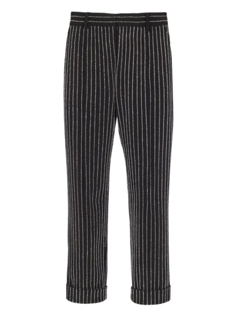 Balmain ビジューストライプ パンツ