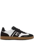 Balmain two-tone lace-up sneakers - Black