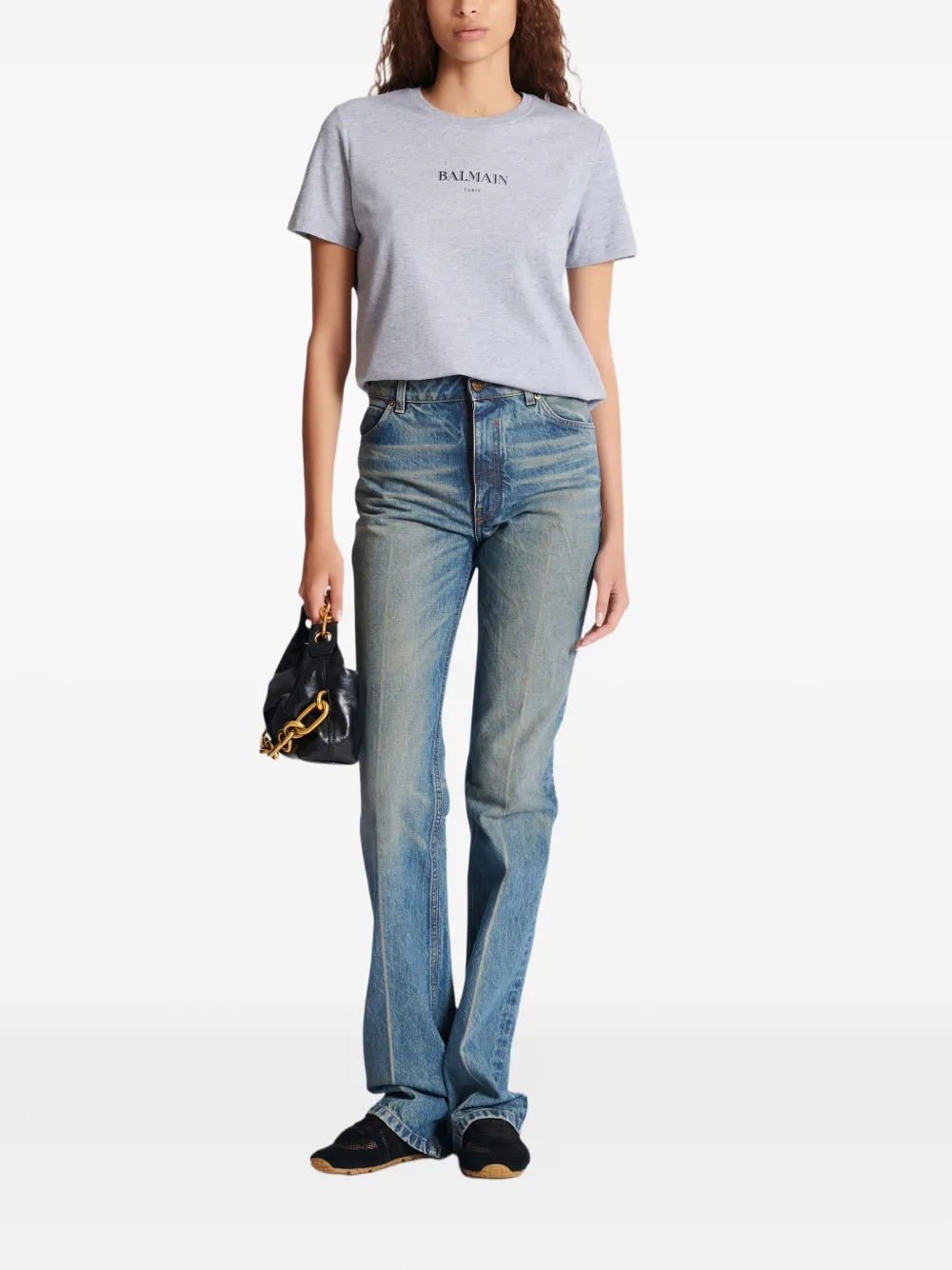 Balmain logo-print cotton t-shirt | T-Shirts & Jersey Shirts | Image 2