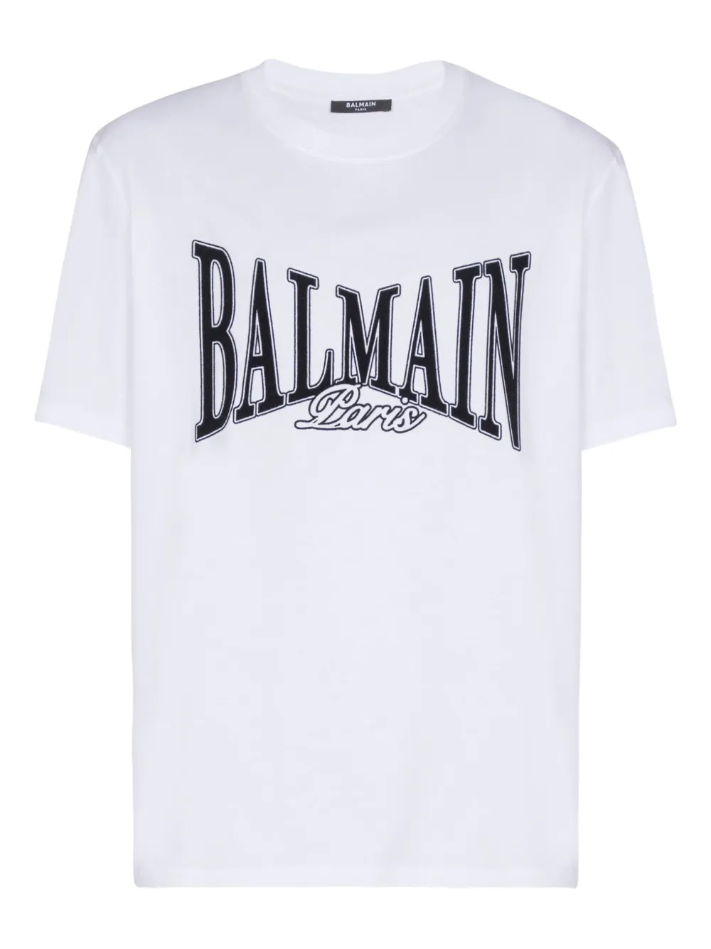 Balmain logo-print T-shirt | White | Image 1