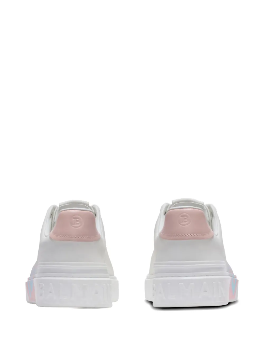 Balmain B-court Flip sneakers met vlakken Wit