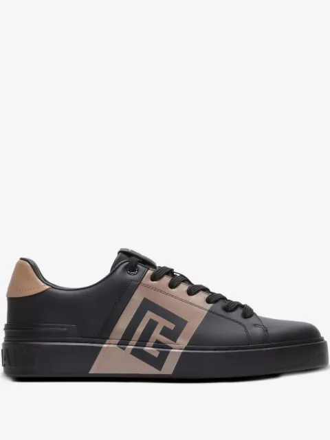 Balmain baskets B-Court à détail de logo