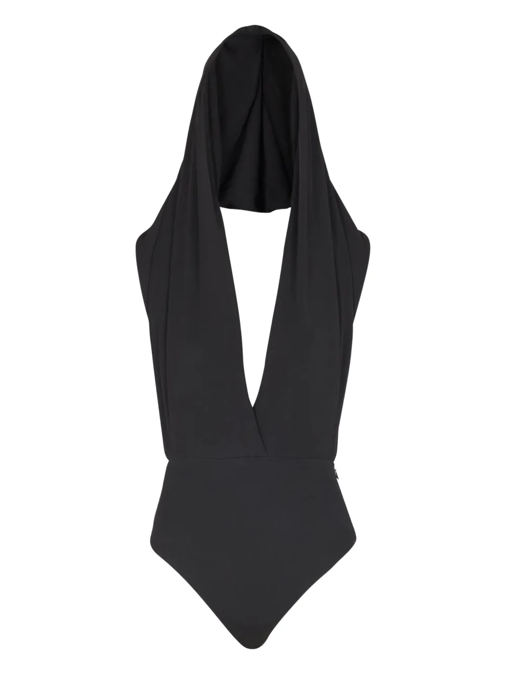 Balmain hooded bodysuit | Black | Image 1
