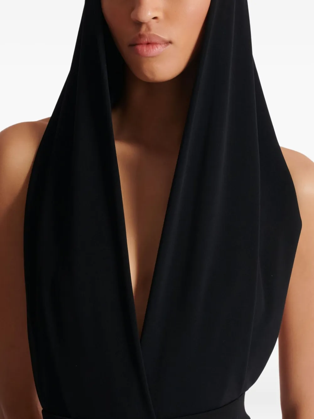 Balmain Body met capuchon Zwart