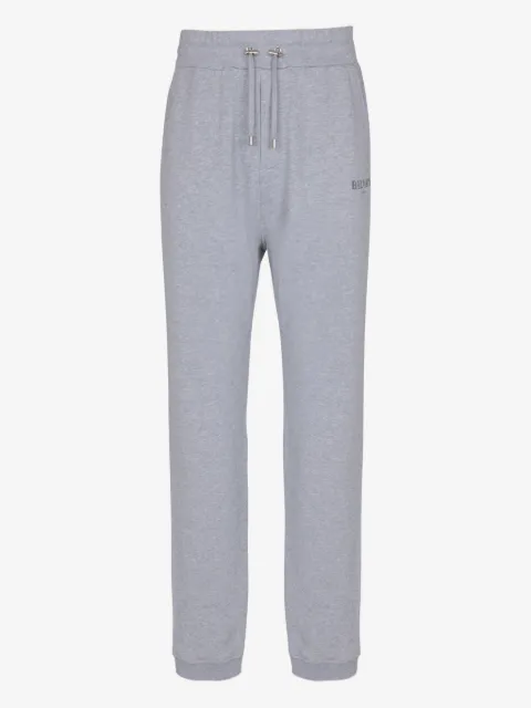 Balmain logo-print drawstring track pants