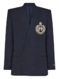 Balmain double-breasted blazer - Blue