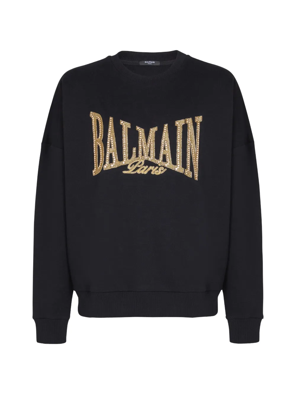 Balmain Felpa con decorazione - Nero