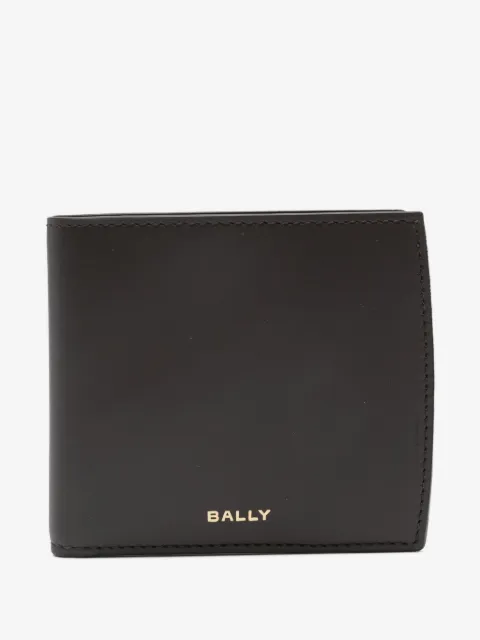 Bally cartera de piel Deco con placa del logo