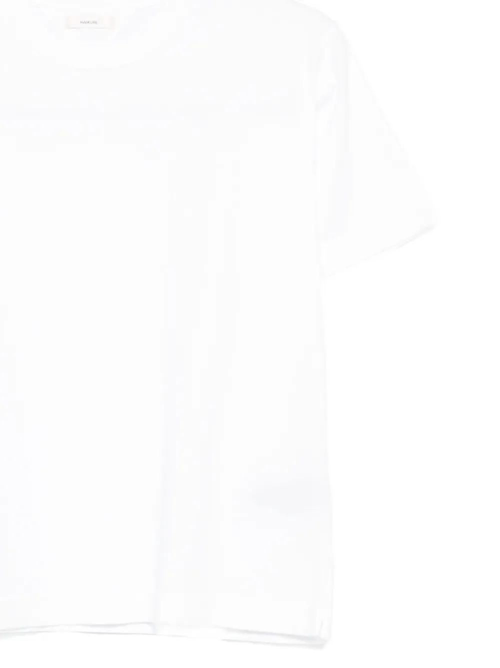 Haikure T-shirt met logopatch Wit