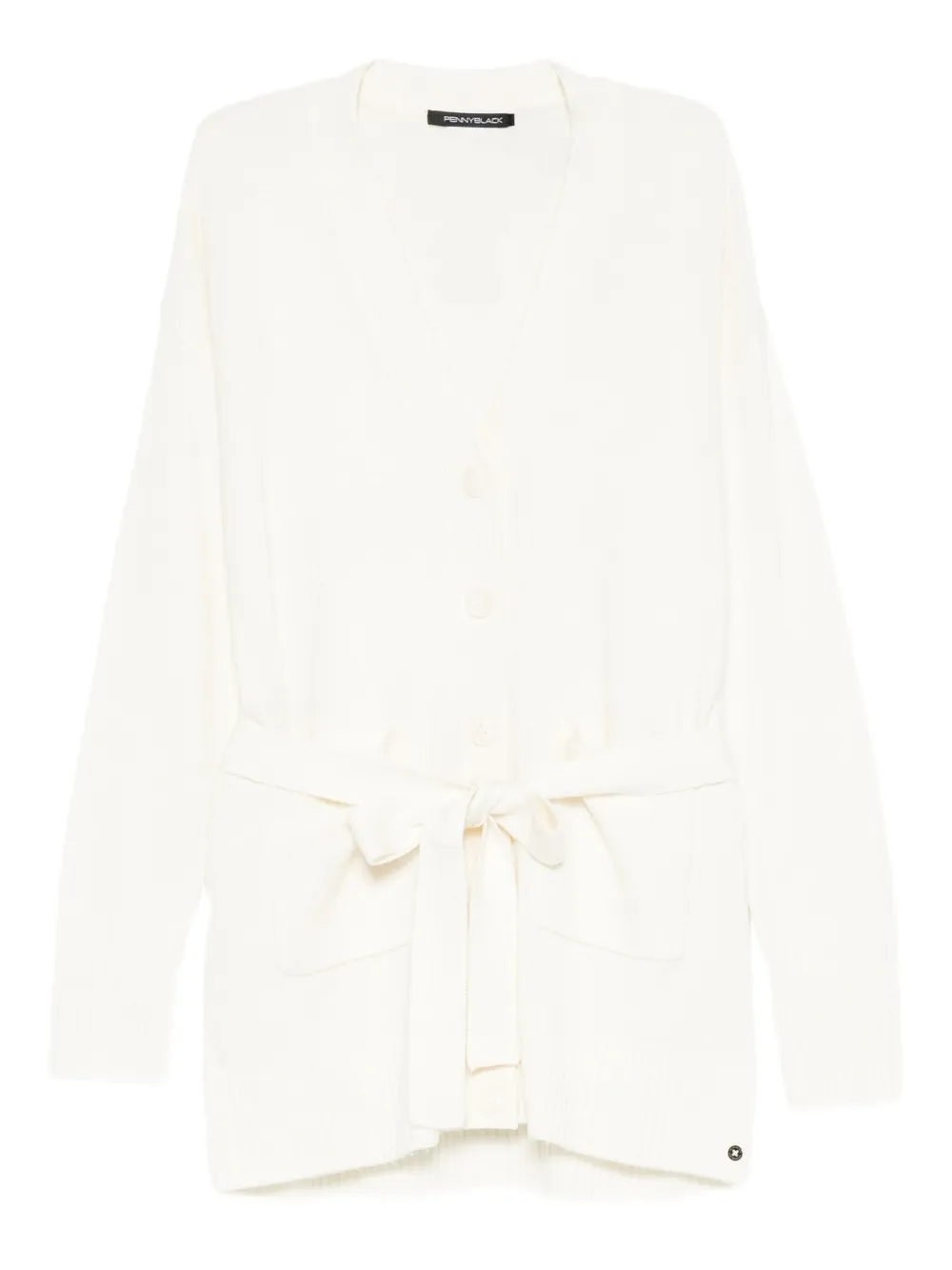Pennyblack belted cardigan | White | Image 1