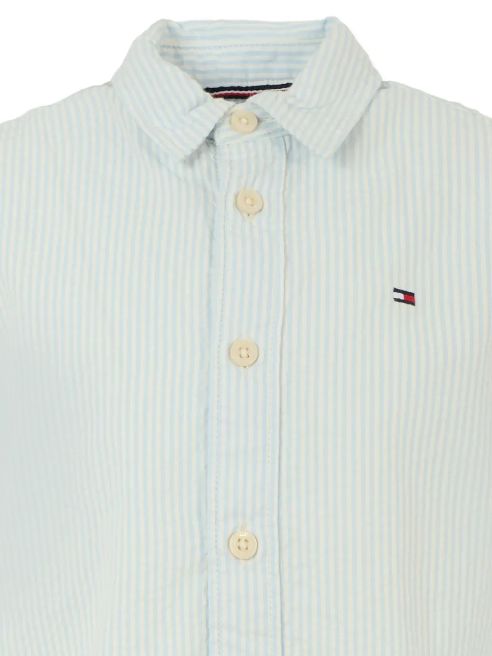 Tommy Hilfiger Junior Gestreept shirt Blauw