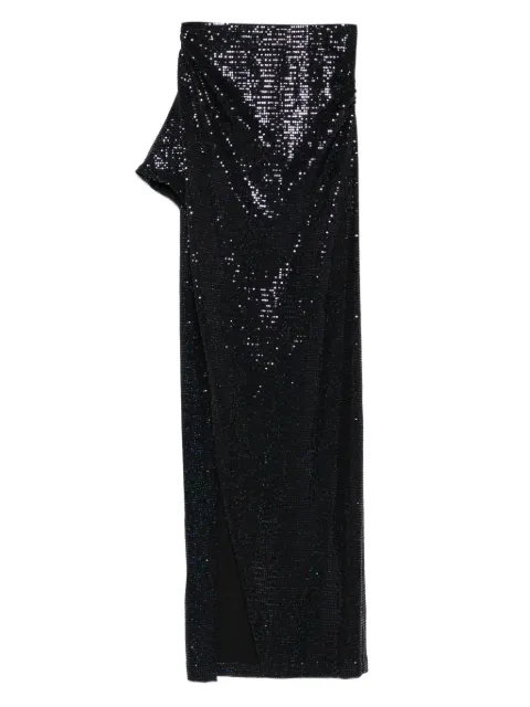 IRO Cubagua sequin-embellished asymmetric skirt