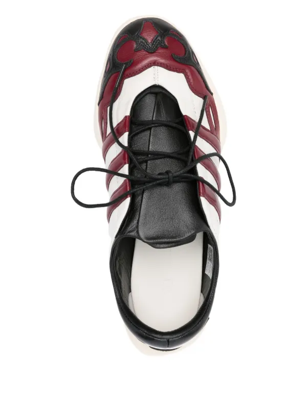 R☆H☆Y Y-3 Regu 2002 Leather Sneakers | White | FARFETCH