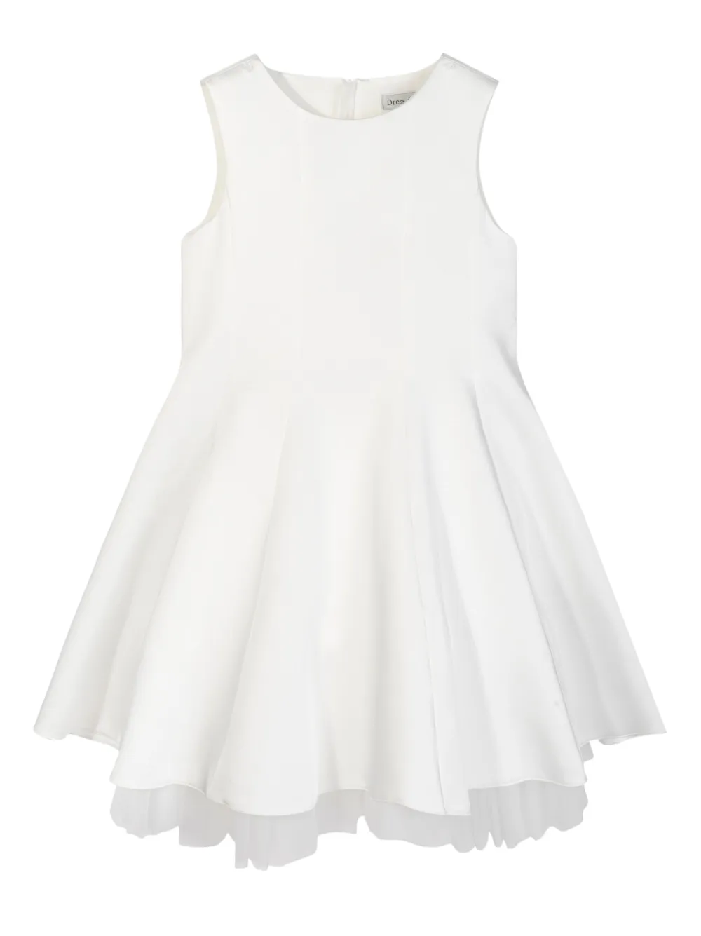Dress & Fleur フローラル チュールワンピース - ホワイト Dress & Fleur フローラル チュールワンピース - ホワイト