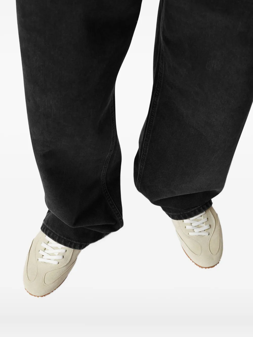 Axel Arigato Daze Runner suede lace-up low-top sneakers Neutrals