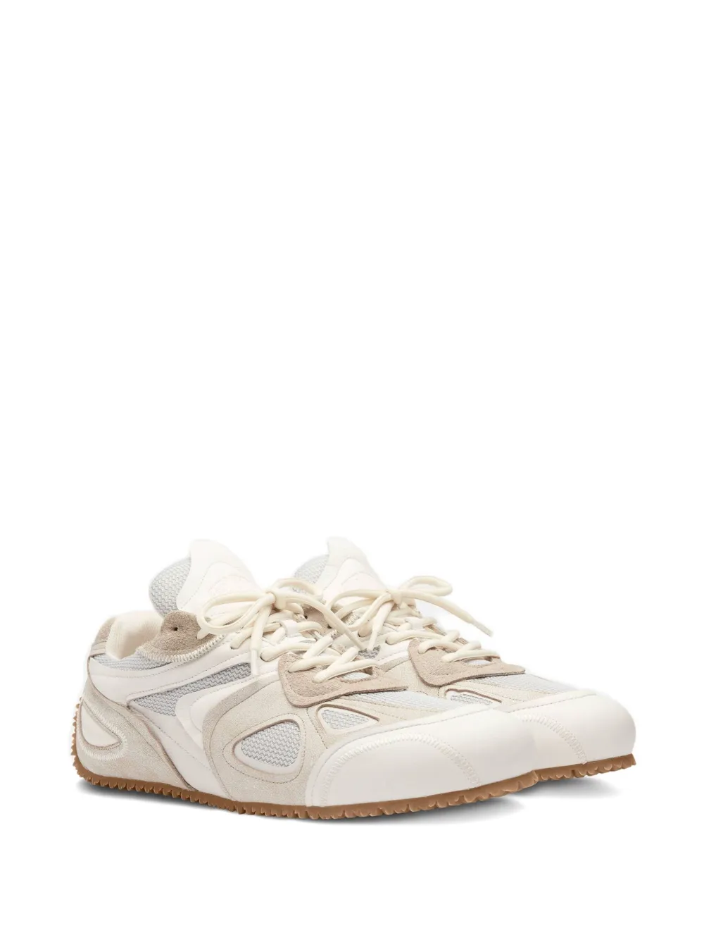 Axel Arigato mesh-panel leather sneakers Neutrals