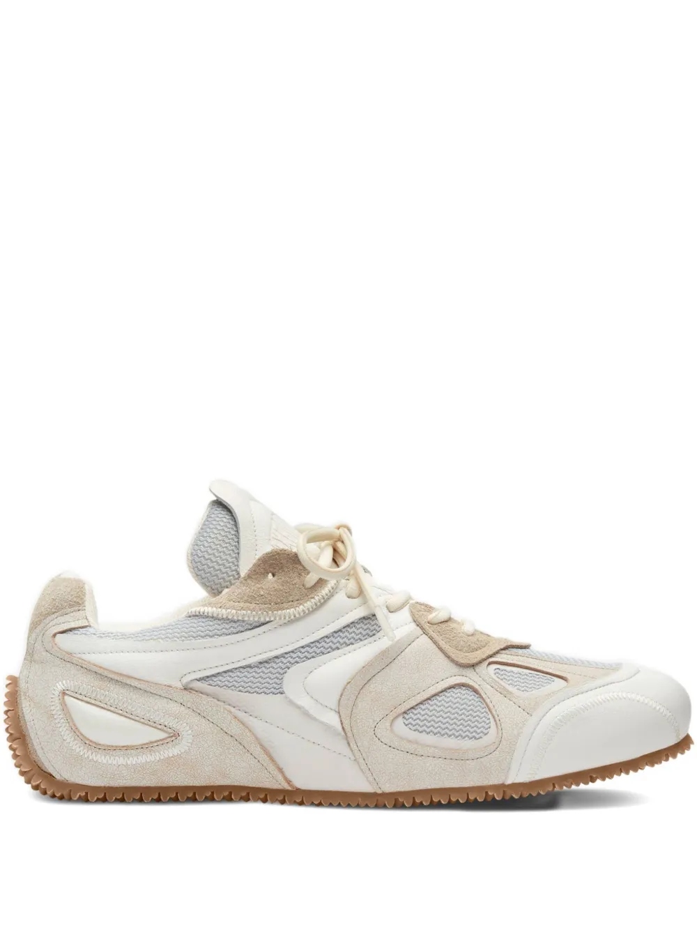 Axel Arigato mesh-panel leather sneakers Neutrals