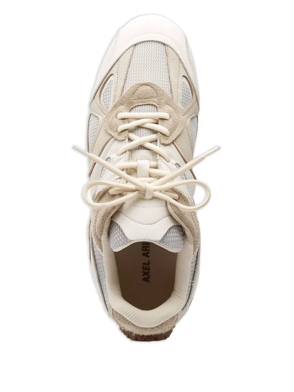 Axel Arigato mesh-panel leather sneakers Neutrals