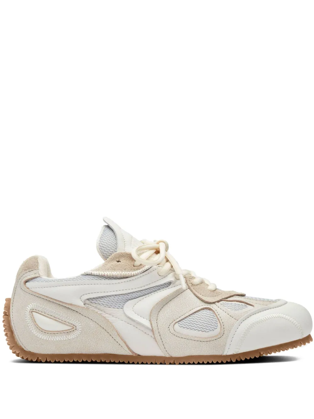 Axel Arigato Slow leather mesh-panel sneakers White