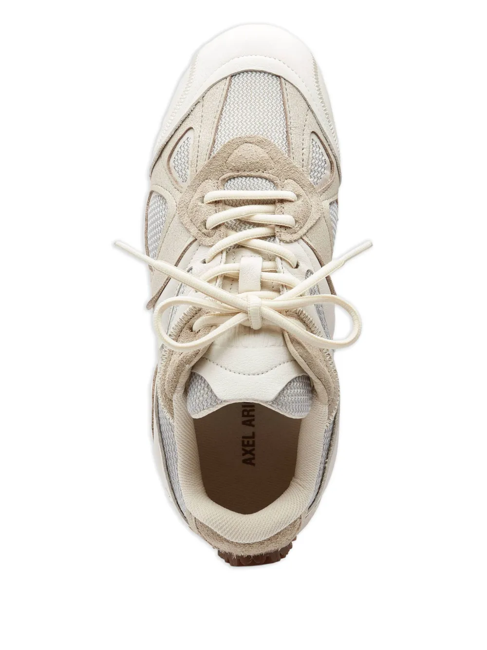 Axel Arigato Slow leather mesh-panel sneakers White