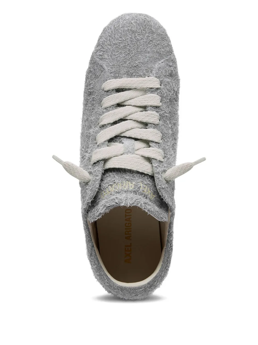 Axel Arigato Textured Lace-up Sneakers In Gray