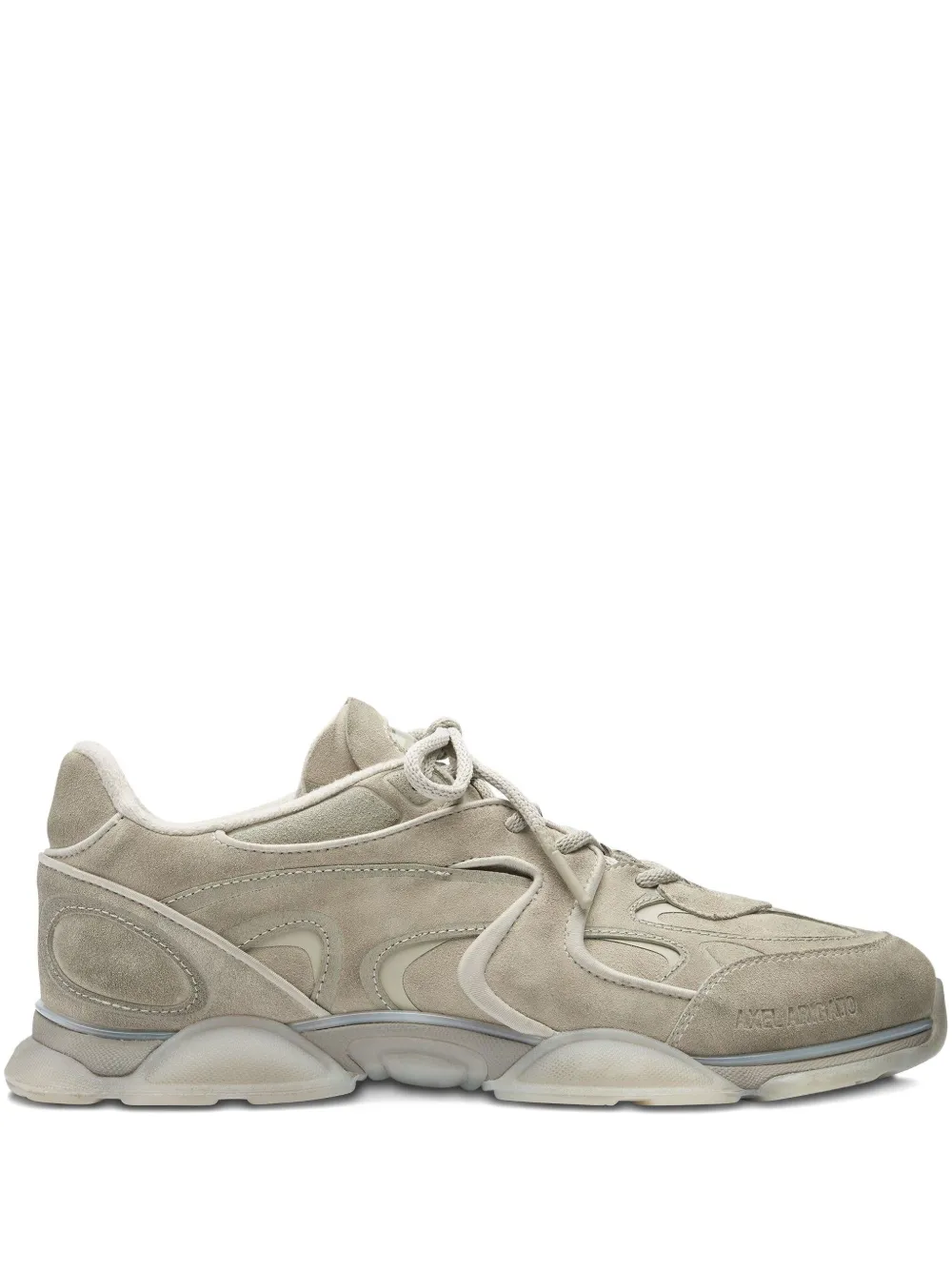 Axel Arigato cut-out suede sneakers Neutrals