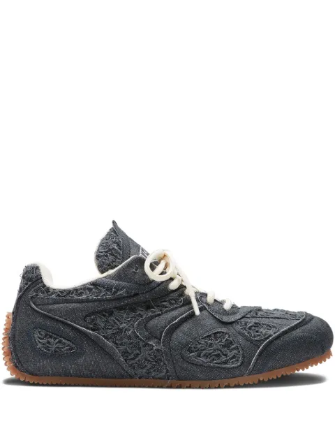 Axel Arigato Slow Runner frayed-denim sneakers
