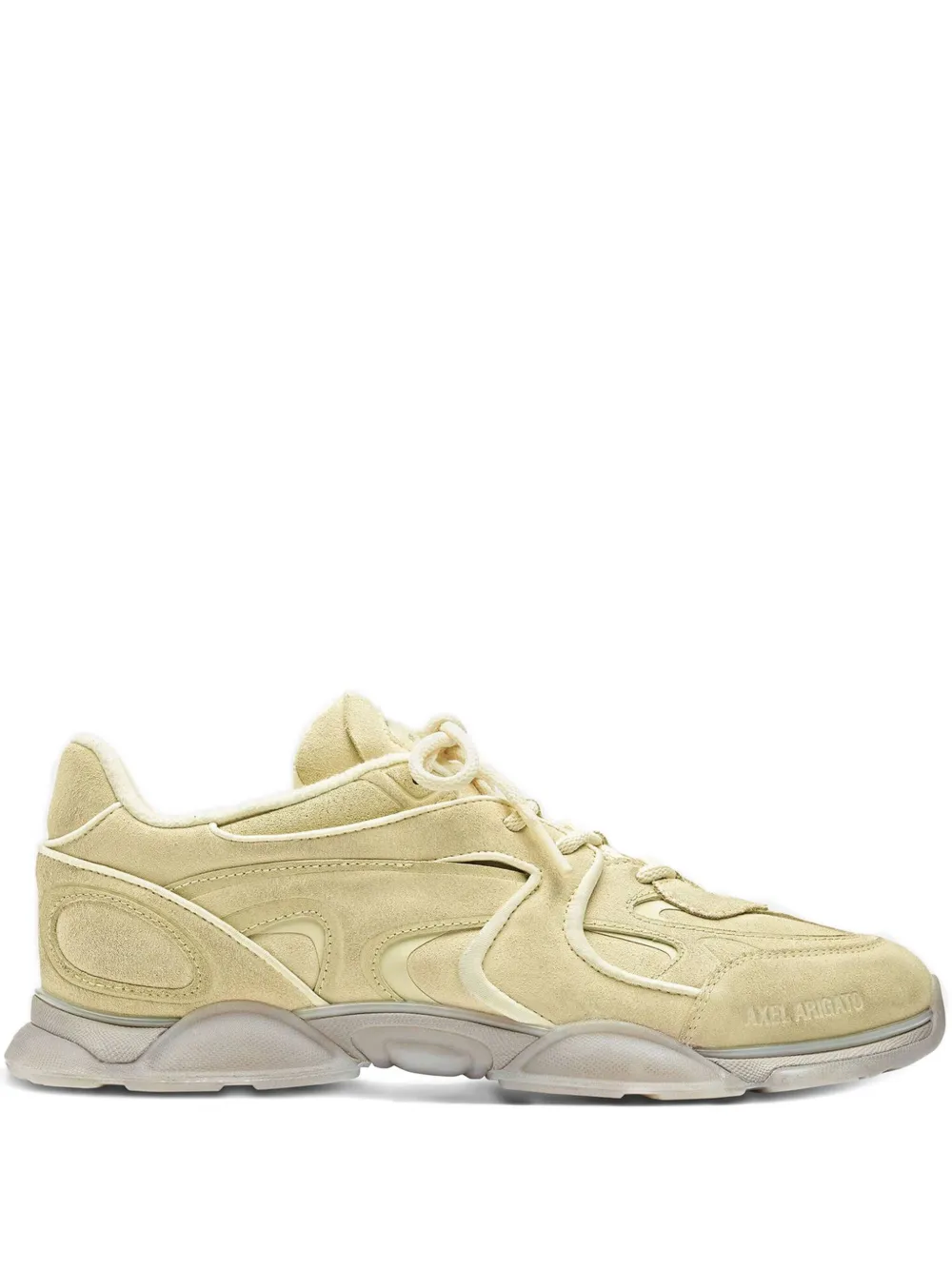 Axel Arigato Eris sculpted-panel leather sneakers Yellow
