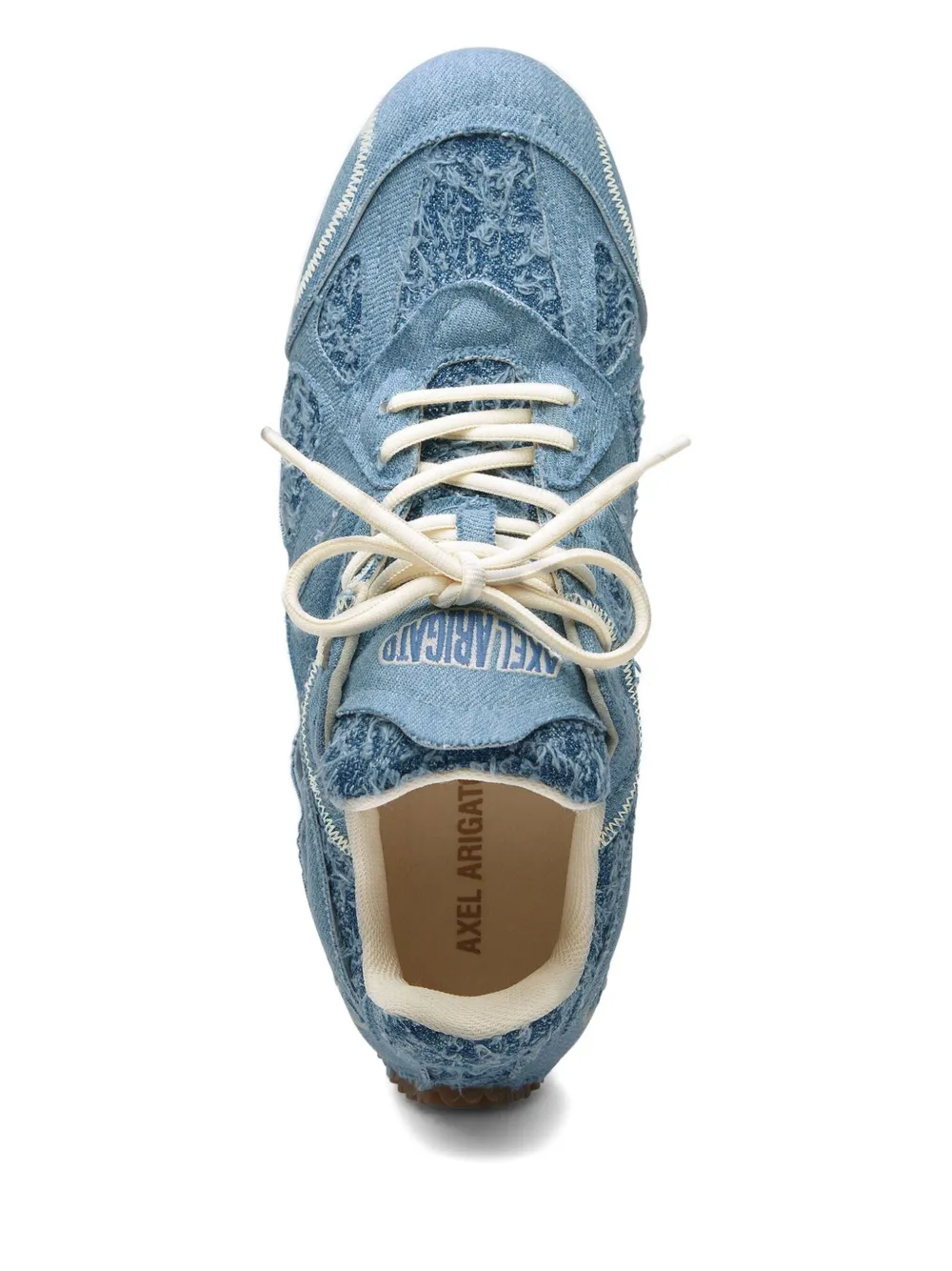 Axel Arigato denim lace-up sneakers Blue