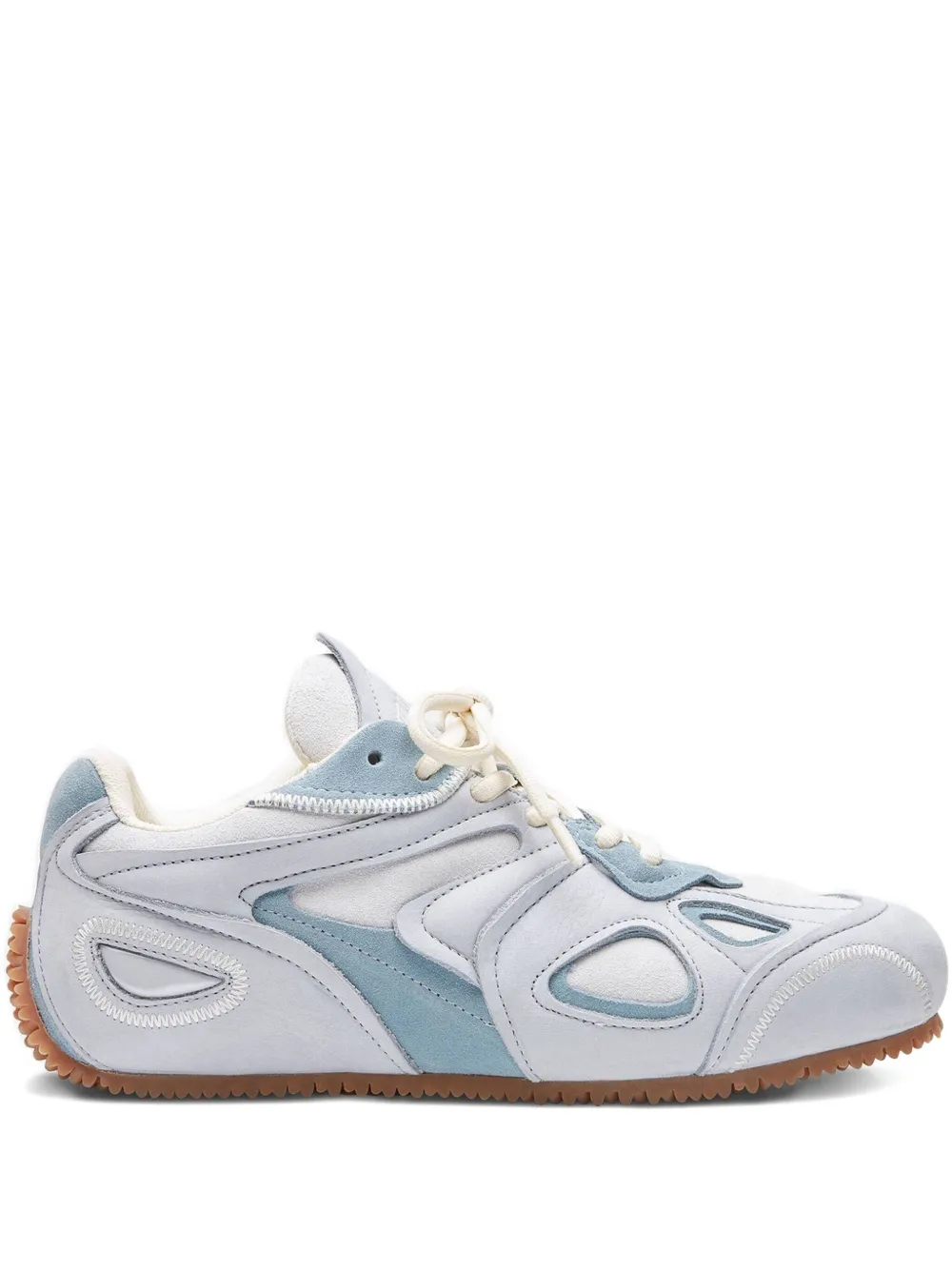 Axel Arigato Slow Runner perforated suede sneakers Blue