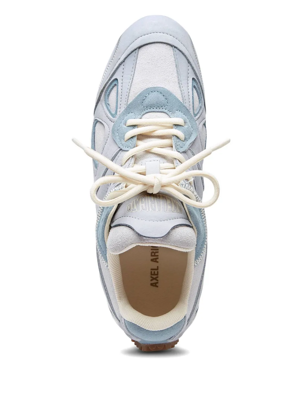 Axel Arigato Slow Runner perforated suede sneakers Blue