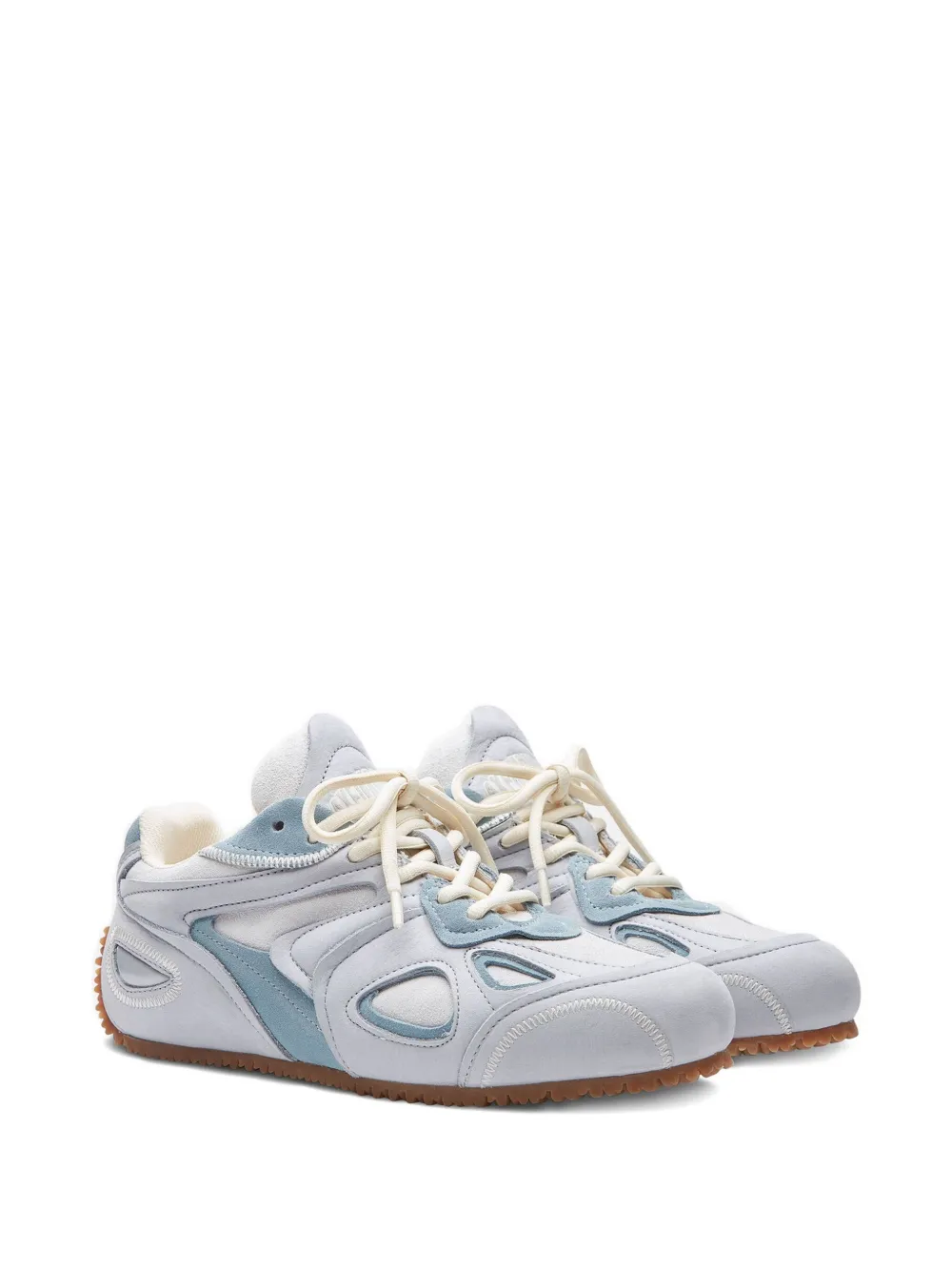 Axel Arigato Slow Runner perforated suede sneakers Blue