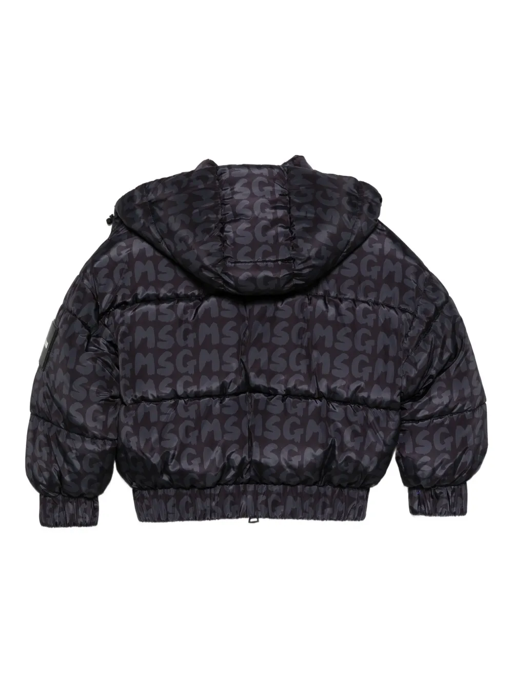 MSGM Kids logo-print puffer jacket | Boys Padded Jackets | Image 2