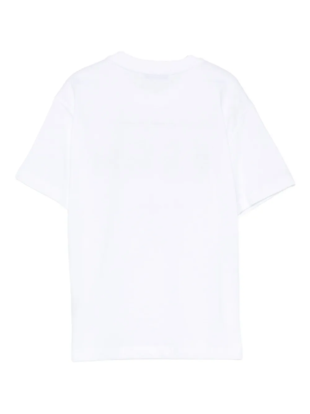 MSGM Kids logo-print crew-neck T-shirt | Boys T-Shirts | Image 2