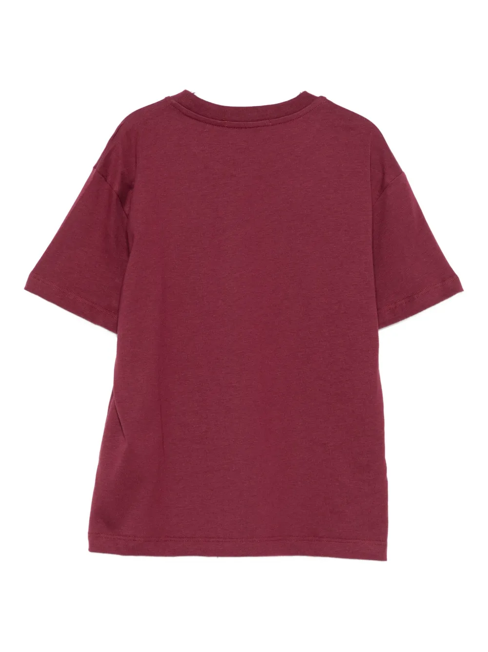 MSGM Kids T-shirt met logoprint Rood
