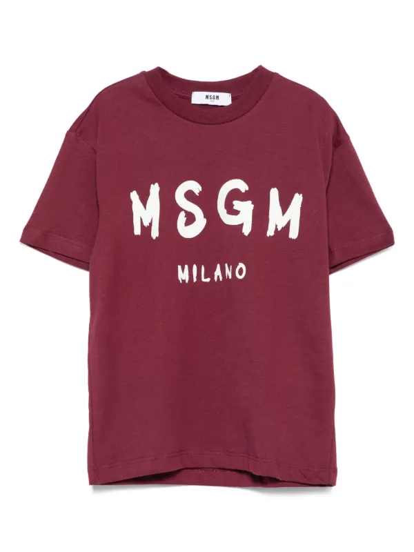 美品◯MSGM キッズTシャツ◯14anni/150cm MSGM Kids ロゴ Tシャツ | レッド | FARFETCH JP