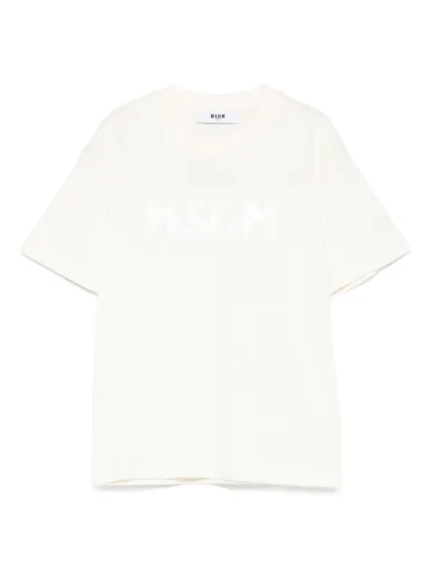 MSGM Kids logo-print T-shirt