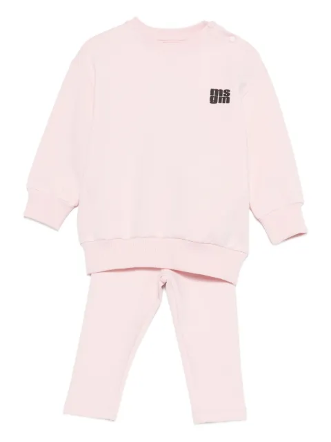 MSGM Kids traje deportivo con logo estampado