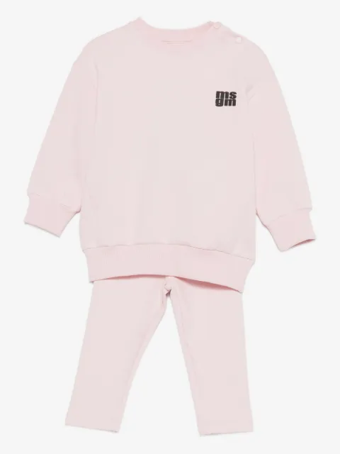 MSGM Kids logo-print tracksuit set