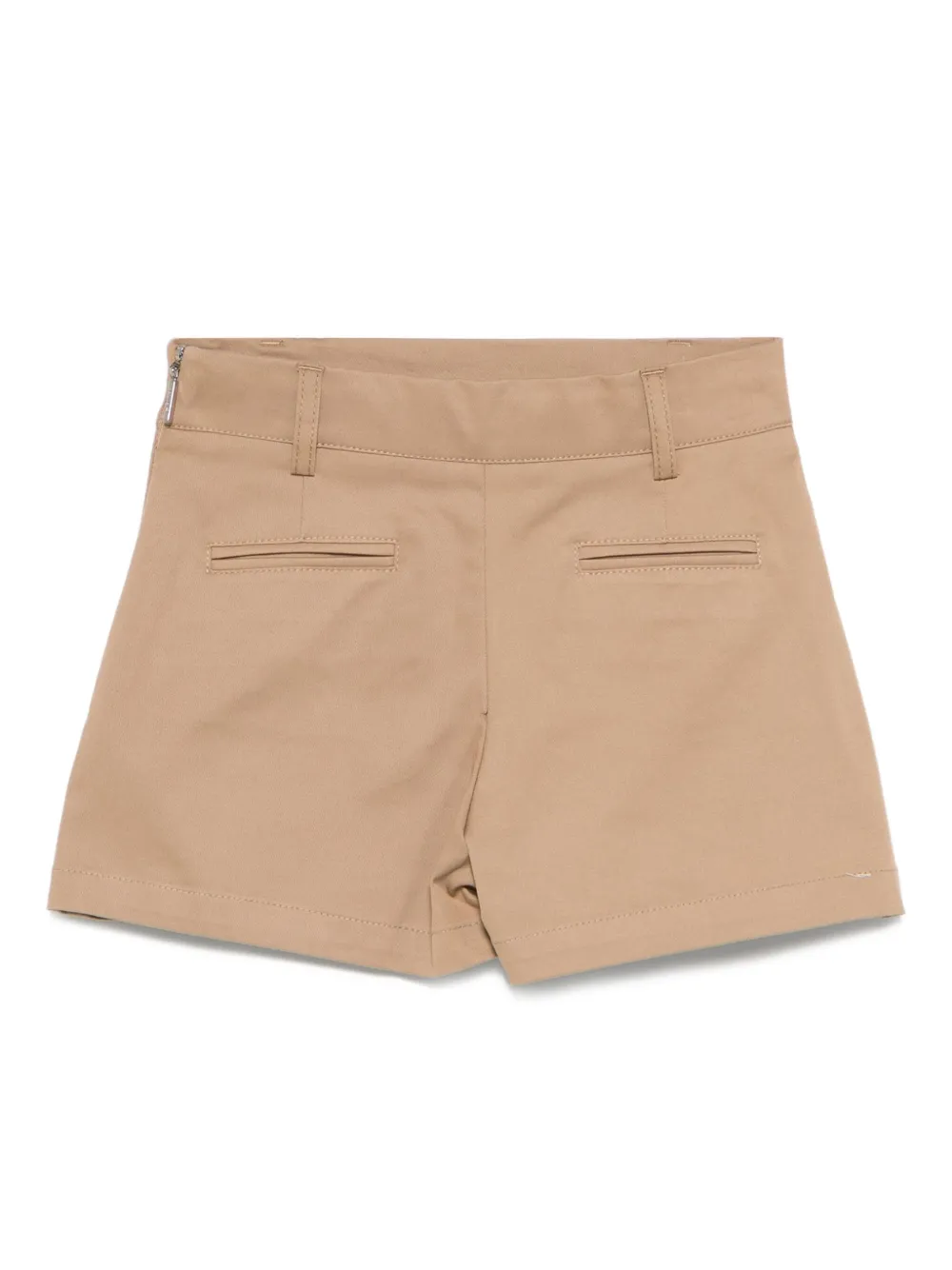 MSGM Kids Shorts met logoprint Bruin